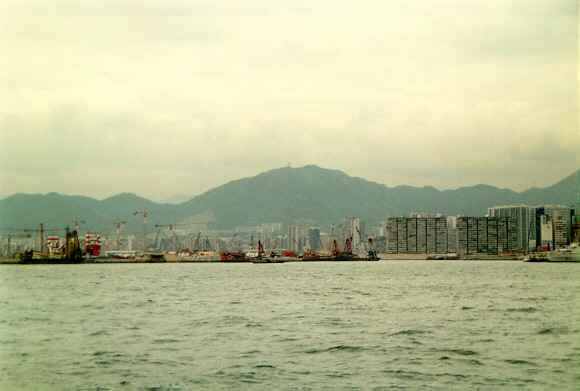 Hong Kong harbour